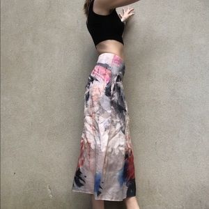 Artistic Printed Skirt/ Sundress
